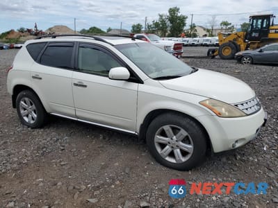 Czwarte zdjęcie samochodu z boku: 2007 NISSAN MURANO SL VIN:JN8AZ08W57W623452 - miniatura