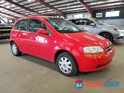 Czwarte zdjęcie samochodu z boku: 2005 CHEVROLET AVEO LT VIN:KL1TG62615B310478 - miniatura