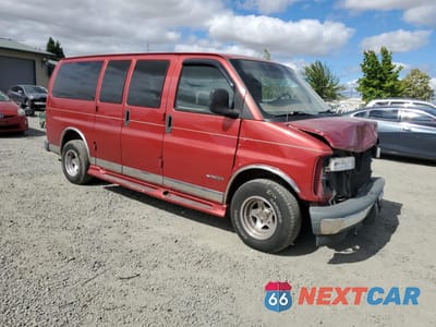 Czwarte zdjęcie samochodu z boku: 1999 CHEVROLET EXPRESS G1500 VIN:1GBFG15R8X1087433 - miniatura