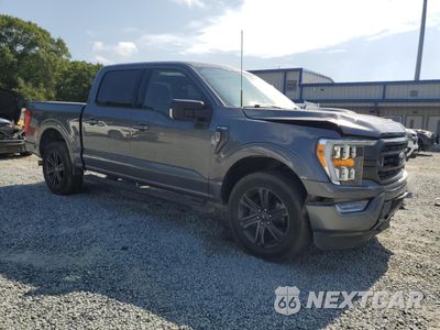 Czwarte zdjęcie samochodu z boku: 2022 FORD F150 SUPERCREW VIN:1FTEW1EP1NFA46229 - miniatura