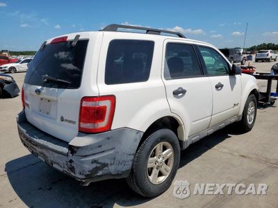 Trzecie zdjęcie samochodu z tyłu: 2009 FORD ESCAPE HYBRID VIN:1FMCU49359KA35748 - miniatura