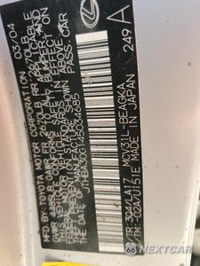 Zdjęcie 12 z 14 samochodu: 2004 LEXUS ES 330 VIN:JTHBA30G145034685 - miniatura
