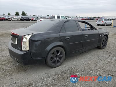 Trzecie zdjęcie samochodu z tyłu: 2005 CADILLAC CTS-V VIN:1G6DN56S650161603 - miniatura