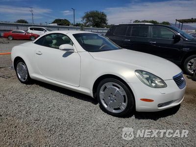 Czwarte zdjęcie samochodu z boku: 2002 LEXUS SC 430 VIN:JTHFN48Y920028927 - miniatura
