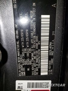 Zdjęcie 12 z 12 samochodu: 2022 TOYOTA HIGHLANDER XLE VIN:5TDGZRAH7NS139298 - miniatura