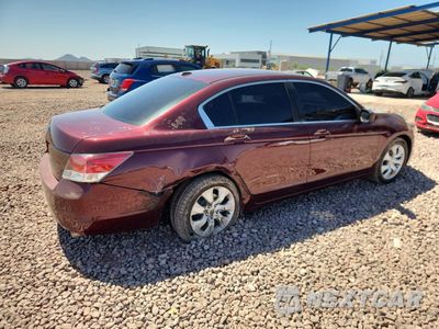Trzecie zdjęcie samochodu z tyłu: 2009 HONDA ACCORD EXL VIN:1HGCP26829A069069 - miniatura
