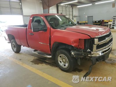 Czwarte zdjęcie samochodu z boku: 2007 CHEVROLET SILVERADO K2500 HEAVY DUTY VIN:1GCHK24K87E519056 - miniatura