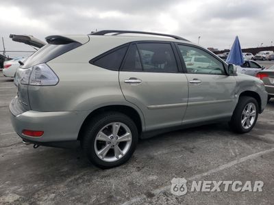Trzecie zdjęcie samochodu z tyłu: 2008 LEXUS RX 400H VIN:JTJGW31U382007635 - miniatura