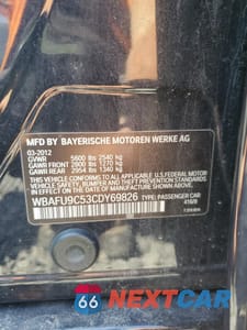 Zdjęcie 12 z 12 samochodu: 2012 BMW 550 XI VIN:WBAFU9C53CDY69826 - miniatura