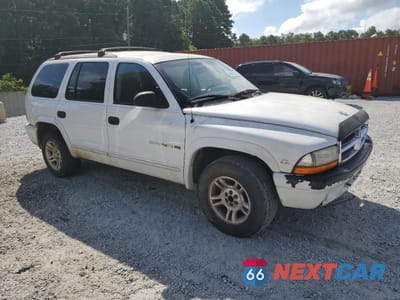 Czwarte zdjęcie samochodu z boku: 2001 DODGE DURANGO VIN:1B4HR28N91F620202 - miniatura