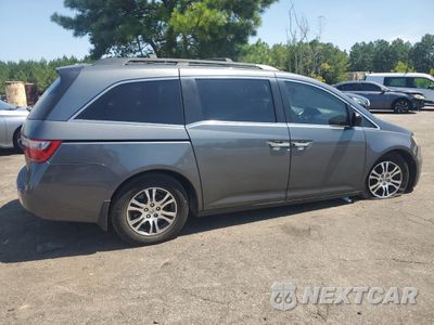 Trzecie zdjęcie samochodu z tyłu: 2011 HONDA ODYSSEY EXL VIN:5FNRL5H60BB061762 - miniatura
