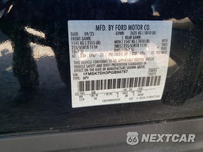 Zdjęcie 13 z 16 samochodu: 2023 FORD EXPLORER XLT VIN:1FMSK7DH3PGB90787 - miniatura