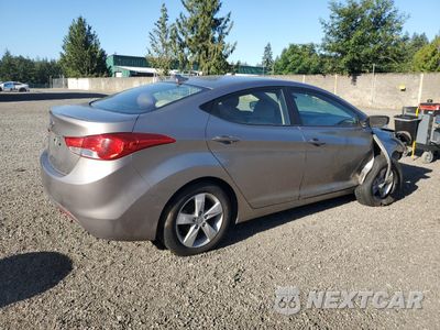 Trzecie zdjęcie samochodu z tyłu: 2013 HYUNDAI ELANTRA GLS VIN:5NPDH4AE1DH236564 - miniatura