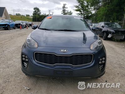Piąte zdjęcie samochodu w środku: 2018 KIA SPORTAGE EX VIN:KNDPNCAC3J7410407 - miniatura