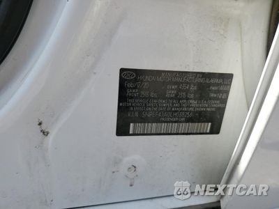 Zdjęcie 12 z 14 samochodu: 2020 HYUNDAI SONATA SEL VIN:5NPEF4JA0LH038256 - miniatura