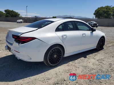 Trzecie zdjęcie samochodu z tyłu: 2025 MERCEDES-BENZ CLA 250 VIN:W1K5J4GB4SN553439 - miniatura