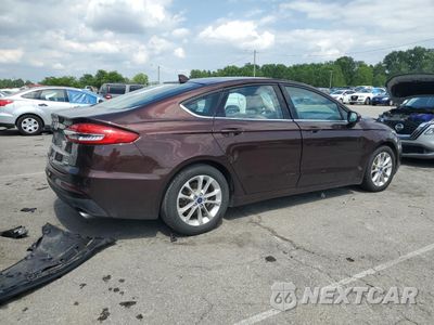 Trzecie zdjęcie samochodu z tyłu: 2019 FORD FUSION SE VIN:3FA6P0HD9KR261312 - miniatura