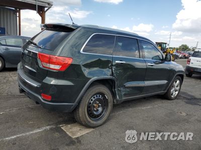 Trzecie zdjęcie samochodu z tyłu: 2011 JEEP GRAND CHEROKEE OVERLAND VIN:1J4RR6GT0BC560905 - miniatura