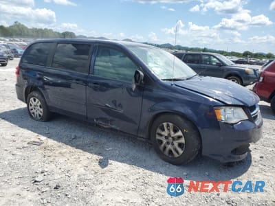 Czwarte zdjęcie samochodu z boku: 2016 DODGE GRAND CARAVAN SE VIN:2C4RDGBG3GR101774 - miniatura
