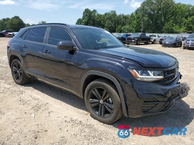 Czwarte zdjęcie samochodu z boku: 2023 VOLKSWAGEN ATLAS CROSS SPORT SEL R-LINE VIN:1V2SE2CA5PC228254 - miniatura