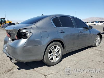 Trzecie zdjęcie samochodu z tyłu: 2013 INFINITI G37 BASE VIN:JN1CV6AP9DM723506 - miniatura