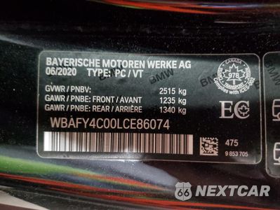 Zdjęcie 12 z 13 samochodu: 2020 BMW M850XI VIN:WBAFY4C00LCE86074 - miniatura