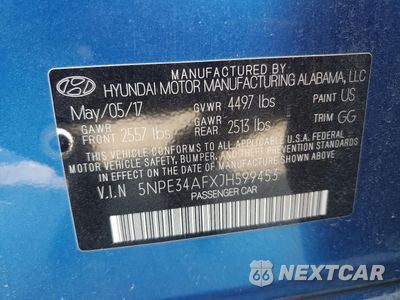 Zdjęcie 12 z 13 samochodu: 2018 HYUNDAI SONATA SPORT VIN:5NPE34AFXJH599453 - miniatura