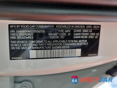 Zdjęcie 13 z 15 samochodu: 2025 VOLVO XC60 ULTRA VIN:YV4H60RM3S1056709 - miniatura