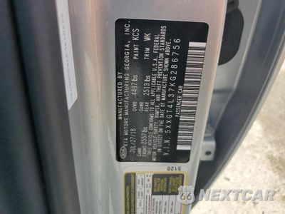 Zdjęcie 12 z 12 samochodu: 2019 KIA OPTIMA LX VIN:5XXGT4L37KG286756 - miniatura