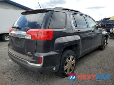 Trzecie zdjęcie samochodu z tyłu: 2016 GMC TERRAIN SLE VIN:2GKFLTEK0G6297452 - miniatura