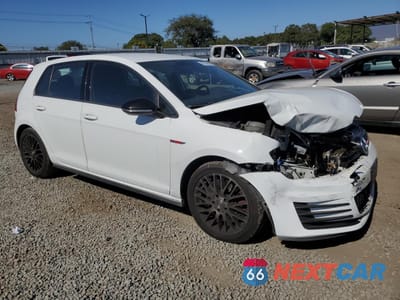 Czwarte zdjęcie samochodu z boku: 2017 VOLKSWAGEN GTI S/SE VIN:3VW447AU0HM034932 - miniatura