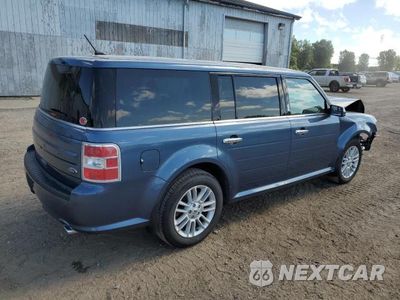 Trzecie zdjęcie samochodu z tyłu: 2018 FORD FLEX SEL VIN:2FMGK5C83JBA04059 - miniatura
