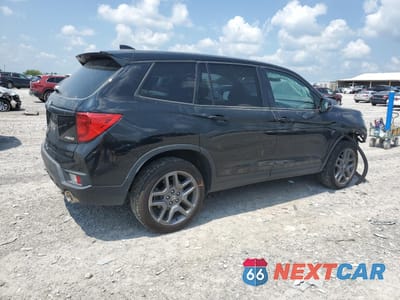 Trzecie zdjęcie samochodu z tyłu: 2023 HONDA PASSPORT EXL VIN:5FNYF8H56PB020149 - miniatura