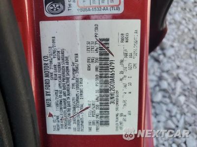 Zdjęcie 12 z 12 samochodu: 2010 LINCOLN MKZ VIN:3LNHL2GC0AR654791 - miniatura