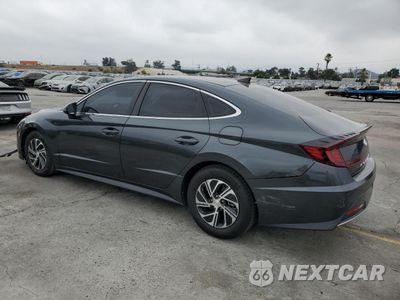 Drugie zdjęcie samochodu z przodu: 2021 HYUNDAI SONATA HYBRID VIN:KMHL24JJ6MA018049 - miniatura