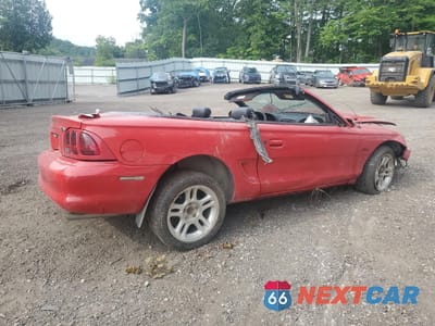 Trzecie zdjęcie samochodu z tyłu: 1998 FORD MUSTANG GT VIN:1FAFP45X1WF216647 - miniatura