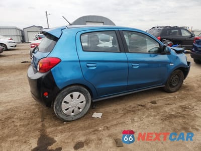Trzecie zdjęcie samochodu z tyłu: 2015 MITSUBISHI MIRAGE DE VIN:ML32A3HJ9FH035010 - miniatura