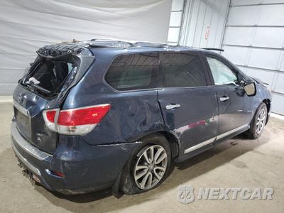 Trzecie zdjęcie samochodu z tyłu: 2016 NISSAN PATHFINDER S VIN:5N1AR2MM5GC652118 - miniatura