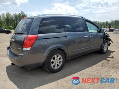 Trzecie zdjęcie samochodu z tyłu: 2008 NISSAN QUEST S VIN:5N1BV28U88N101942 - miniatura