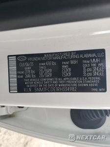 Zdjęcie 14 z 15 samochodu: 2024 HYUNDAI TUCSON SEL VIN:5NMJFCDE1RH334982 - miniatura