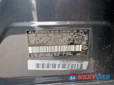 Zdjęcie 12 z 12 samochodu: 2011 LEXUS LS 460 VIN:JTHBL5EF7B5106573 - miniatura