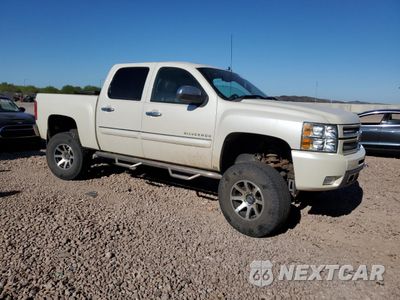 Czwarte zdjęcie samochodu z boku: 2013 CHEVROLET SILVERADO K1500 LTZ VIN:3GCPKTE75DG300778 - miniatura