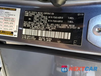 Zdjęcie 14 z 16 samochodu: 2019 LEXUS GX 460 VIN:JTJBM7FX5K5238813 - miniatura