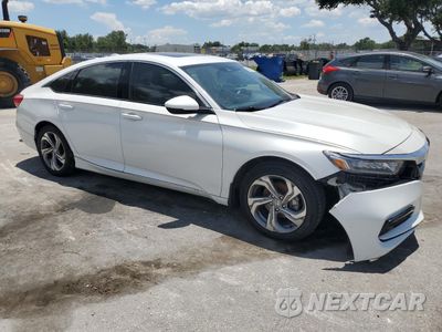 Czwarte zdjęcie samochodu z boku: 2018 HONDA ACCORD EXL VIN:1HGCV1F53JA125353 - miniatura