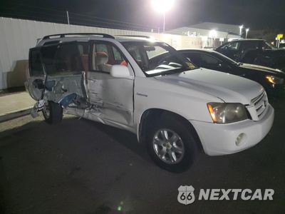 Czwarte zdjęcie samochodu z boku: 2001 TOYOTA HIGHLANDER VIN:JTEGF21A810026729 - miniatura