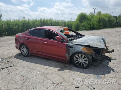 Czwarte zdjęcie samochodu z boku: 2014 KIA OPTIMA LX VIN:5XXGM4A77EG300758 - miniatura