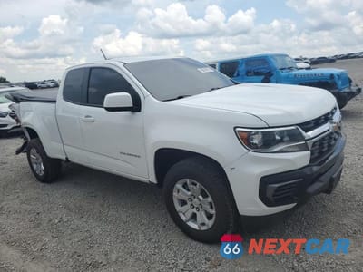Czwarte zdjęcie samochodu z boku: 2021 CHEVROLET COLORADO LT VIN:1GCHSCEA2M1247228 - miniatura