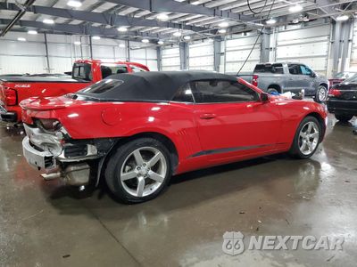 Trzecie zdjęcie samochodu z tyłu: 2012 CHEVROLET CAMARO LT VIN:2G1FB3D38C9110128 - miniatura