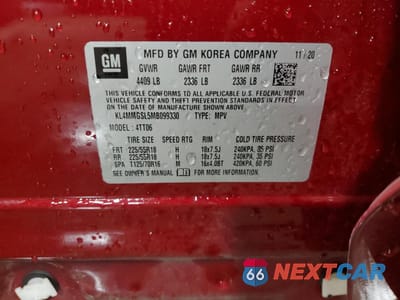 Zdjęcie 14 z 16 samochodu: 2021 BUICK ENCORE GX ESSENCE VIN:KL4MMGSL5MB099330 - miniatura