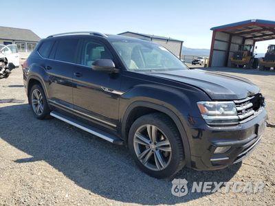 Czwarte zdjęcie samochodu z boku: 2018 VOLKSWAGEN ATLAS SEL VIN:1V2RR2CA1JC548889 - miniatura